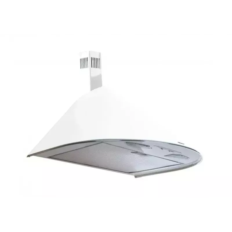 Wall-mounted cooker hood AKPO WK-5 Rondo Turbo 60 — 600 mm, 100 W motor, 207 m³/h, aluminium grease filter, stainless steel housing
