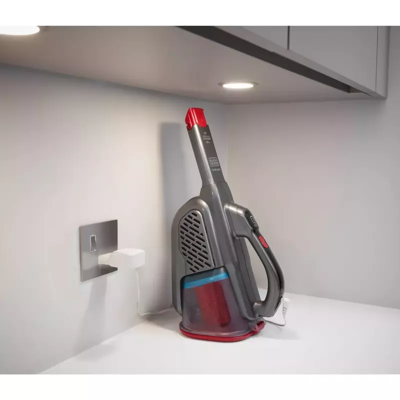 Handheld vacuum Black & Decker BHHV315J — 12V cordless, 20 AW suction, 0.7 L bagless, 16 min runtime