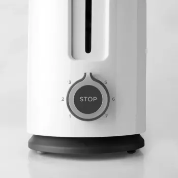 Toaster Black & Decker BXTO1001E 1-slice 1000 W White, 7 browning levels, long slot