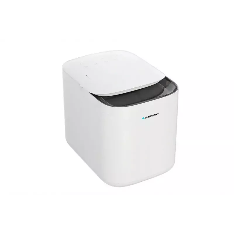 Portable ice cube maker BLAUPUNKT IMB601 — 15 kg/24h, 2 L tank, touchpad, 150 W, compact (280×400×334 mm)