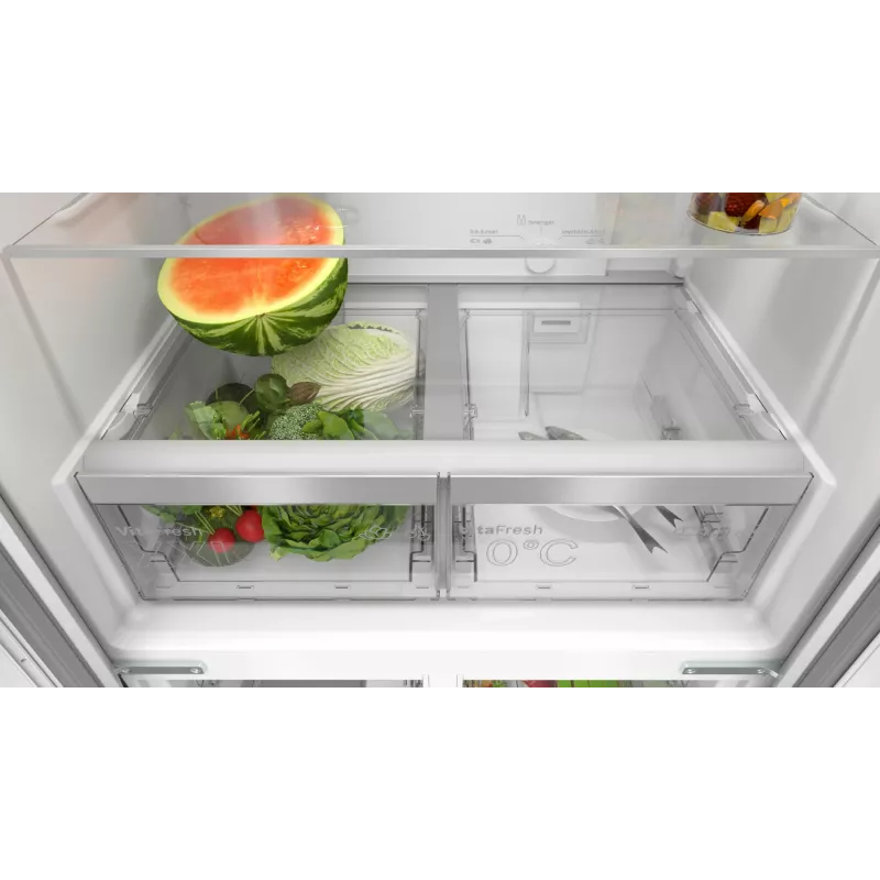 Bosch Serie 4 KMC85LBEA side-by-side refrigerator Freestanding 547 L Black