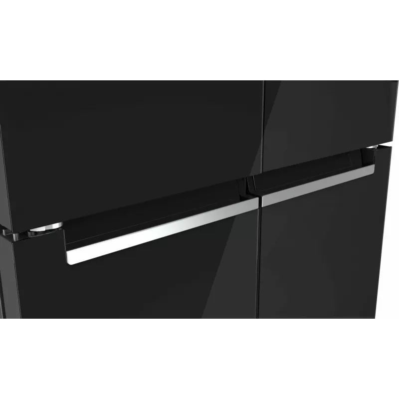 Bosch Serie 4 KMC85LBEA side-by-side refrigerator Freestanding 547 L Black
