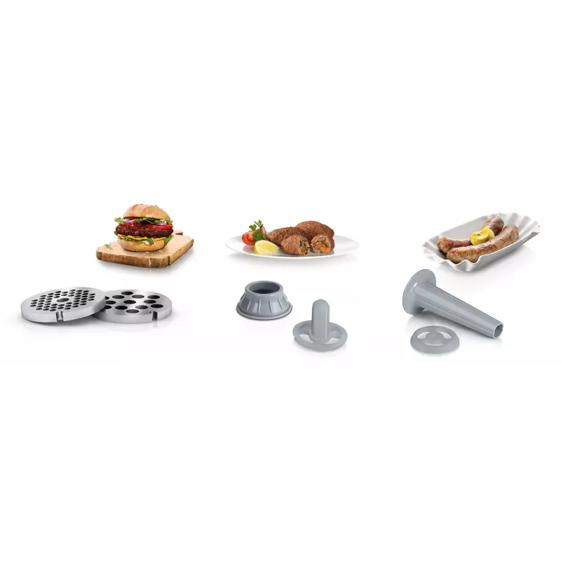 Bosch MFW2520W mincer 1500 W Stainless steel, White