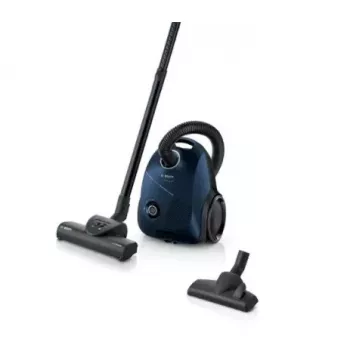 Cylinder vacuum Bosch Serie 2 BGBS2BU1T — 850 W, 3.5 L dust bag, 8 m radius, blue