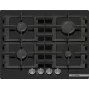 Bosch Serie 4 PNP6B6K40 hob Black Built-in 60 cm Gas 4 zone(s)