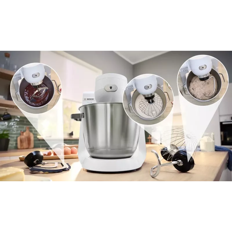 Bosch Serie 6 MUMS6EW22 food processor 1600 W 5.5 L White