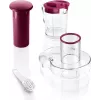 Bosch MES25C0 juice maker Centrifugal juicer 700 W Cherry (fruit), Transparent, White