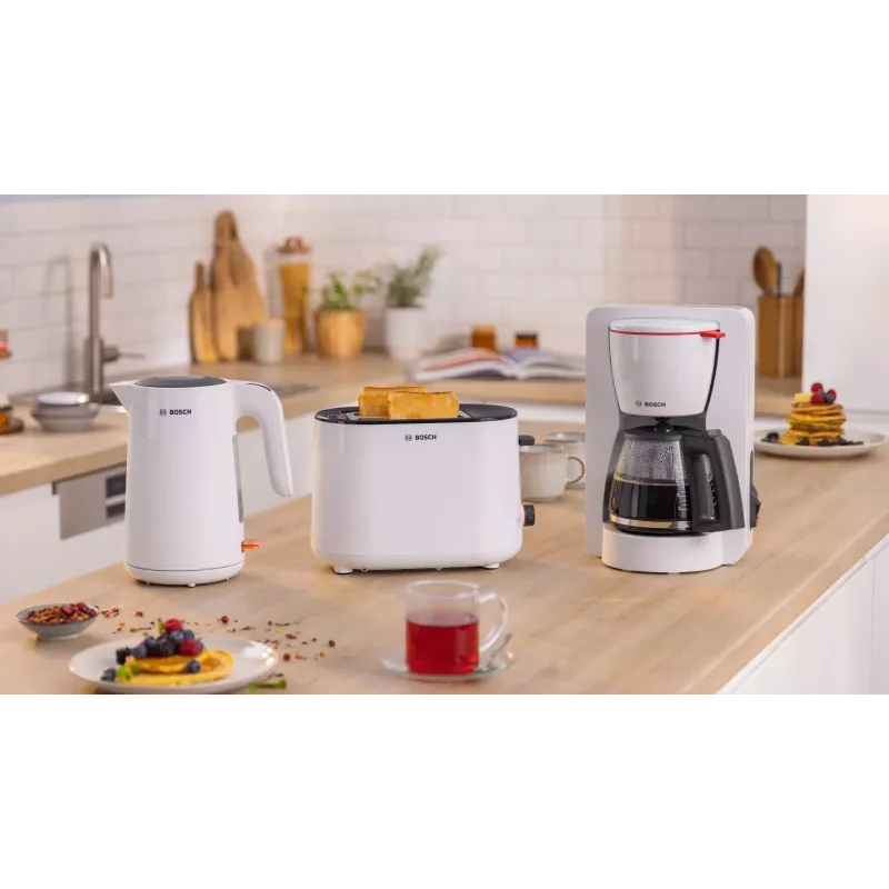 Bosch TAT2M121 toaster 6 2 slice(s) 950 W White