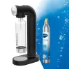 Soda maker BRITA sodaONE Black Silver — saturator, 60 L performance, BPA-free, 450×129×240 mm