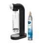 Soda maker BRITA sodaONE Black Silver — saturator, 60 L performance, BPA-free, 450×129×240 mm