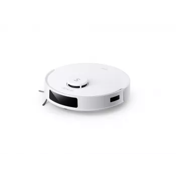 Robot vacuum cleaner Ecovacs Deebot N20 Plus — bagless 0.4 L dust, 0.22 L water, 5200 mAh, 300 min, 96 mm height, white