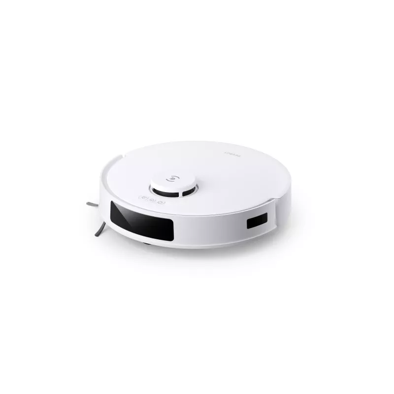 Robot vacuum cleaner Ecovacs Deebot N20 Plus — bagless 0.4 L dust, 0.22 L water, 5200 mAh, 300 min, 96 mm height, white