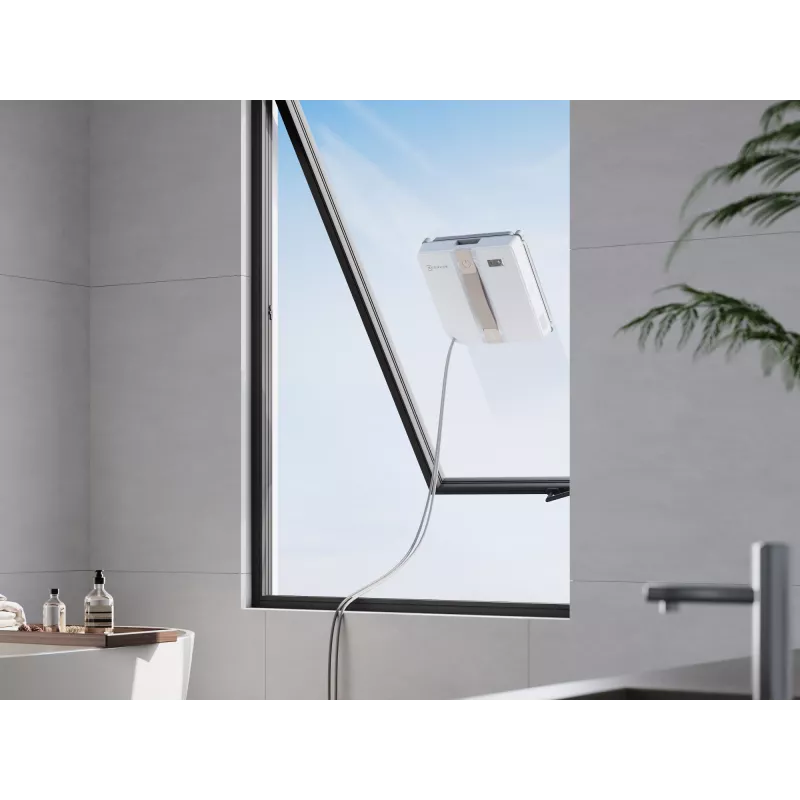 Window cleaning robot Ecovacs Winbot Mini — battery 3000 mAh, suction 7500 Pa, water tank 0.06 L, brushless motor, app support