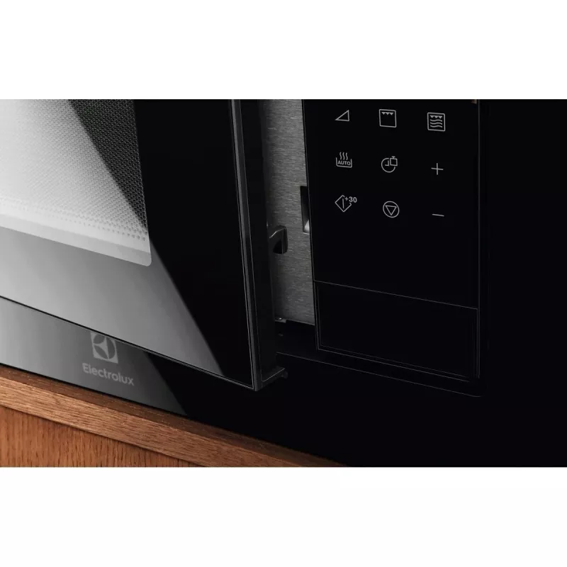 Built-in grill microwave Electrolux LMS4253TMK, 900 W microwave, 1000 W grill, 8 power levels, 27 cm turntable, black