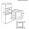 Electrolux LMS4253TMX Black, Satin steel Combination microwave Built-in 900 W