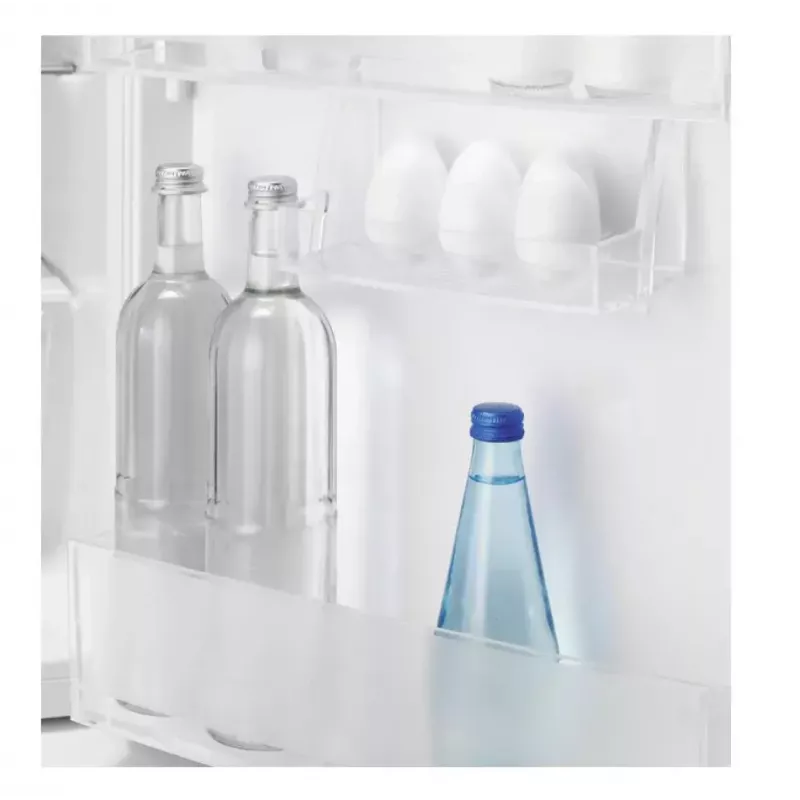 Built-in fridge-freezer Electrolux ENS6TE19S, 274 L, top freezer, ventilated cooling, touch control, reversible door, LED display, white