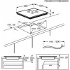 Electrolux EIS62443 Black Built-in 60 cm Zone induction hob 4 zone(s)