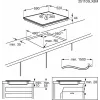 Electrolux Serie 700 EIS62453 Black Built-in 60 cm Zone induction hob 4 zone(s)