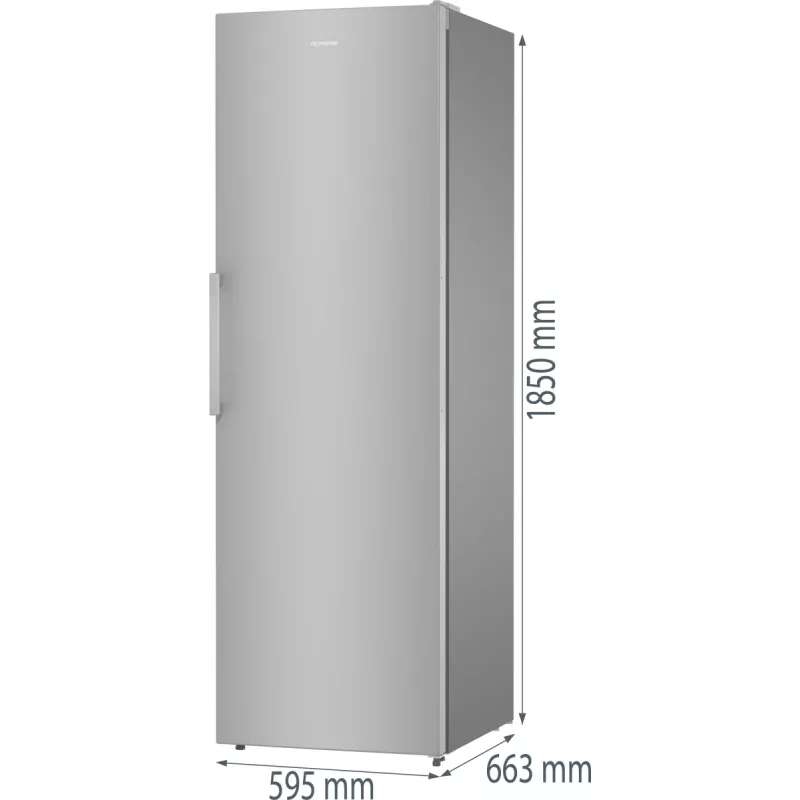Gorenje Frysskåp FN619EES5 BK065B, 280 L, 12.6 kg/24h, SN-N, No Frost system, E, Grey