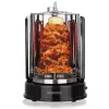 Contact grill HEINRICH'S HDG 8687 — 1400 W, round, black, 250×360 mm