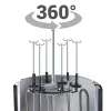 Contact grill HEINRICH'S HDG 8687 — 1400 W, round, black, 250×360 mm