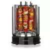 Contact grill HEINRICH'S HDG 8687 — 1400 W, round, black, 250×360 mm