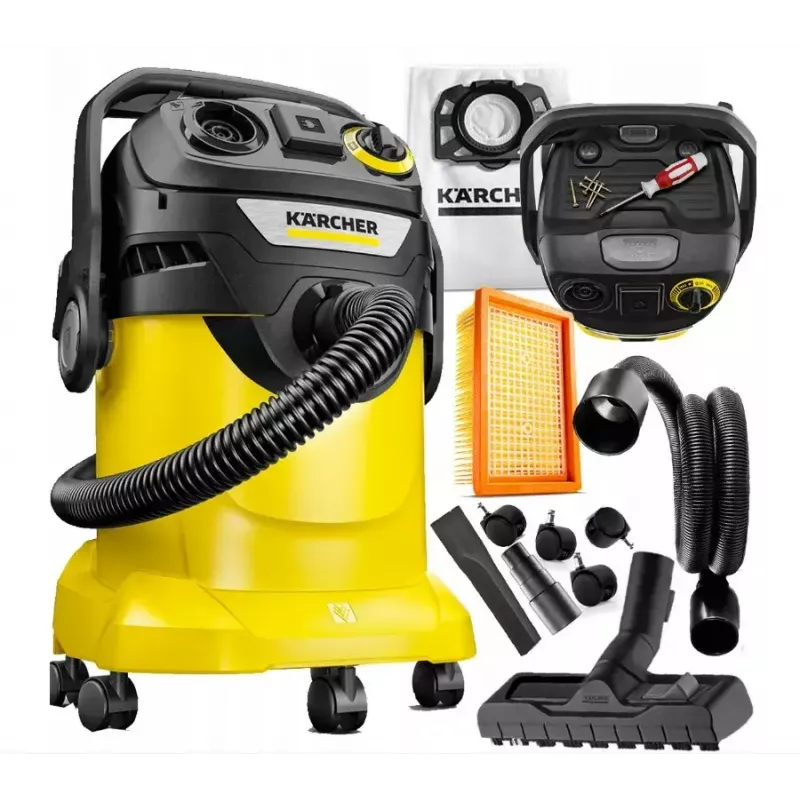 Wet & Dry Vacuum Cleaner Karcher KWD 6 P V-25/6/22, 25 L, 1300 W, 220–240 V, 8.6 kg