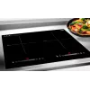 Induction hob LIN LI2H-180, built-in 2-zone, 3200 W, touch control, black glass-ceramic