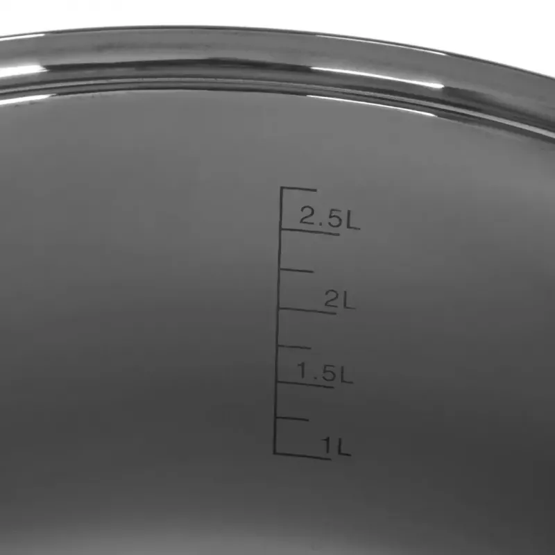 Cookware set Maestro MR-2021 — 9-piece stainless steel, induction compatible, wall thickness 0.6 mm, lids included