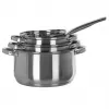 Cookware set Maestro MR-2021 — 9-piece stainless steel, induction compatible, wall thickness 0.6 mm, lids included