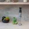 Hand blender MPM MBL-33M, 1500 W, 9 speeds, turbo, stainless steel blades, suspension bracket, 220–240 V