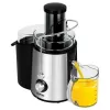 Centrifugal juicer MPM MSO-18-M, 1000 W motor, 1 L juice container, 2-step control, stainless steel, black/silver