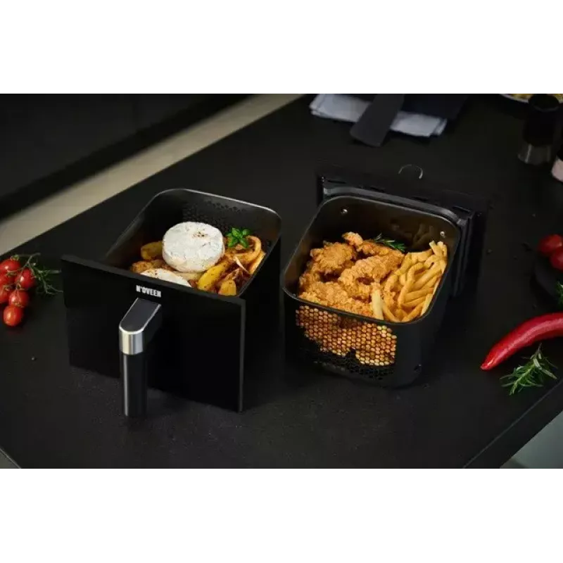 Electric hot air fryer NOVEEN AF5050, 11 L capacity, 1700 W, 13 programs, 50–200°C, digital touch control