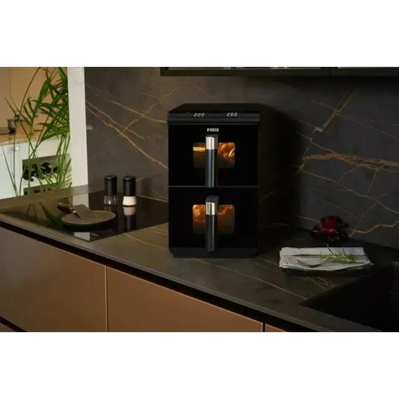 Electric hot air fryer NOVEEN AF5050, 11 L capacity, 1700 W, 13 programs, 50–200°C, digital touch control