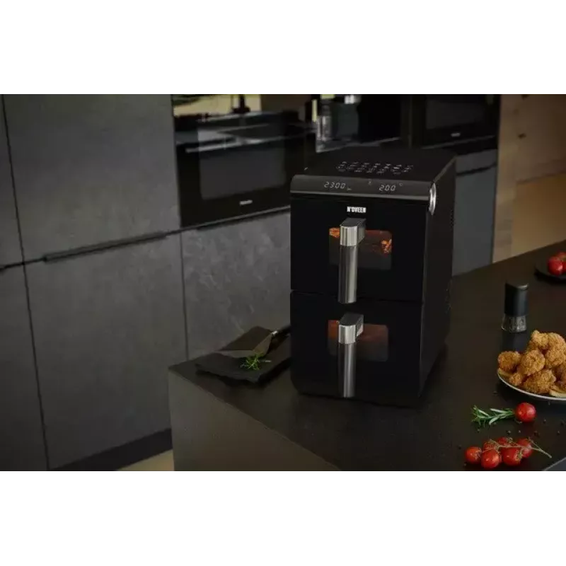 Electric hot air fryer NOVEEN AF5050, 11 L capacity, 1700 W, 13 programs, 50–200°C, digital touch control