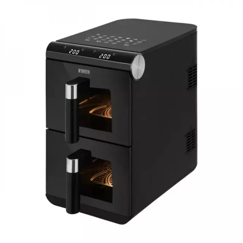 Electric hot air fryer NOVEEN AF5050, 11 L capacity, 1700 W, 13 programs, 50–200°C, digital touch control