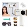 Epilator ORO-MED ORO-IPL ICE – IPL laser hair and body depilator, 48 W, 3 removable heads, safety glasses