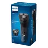 Electric Men's Shaver Philips S1151/00 rotation 3-head, NiMH battery, wet & dry, 40 min runtime, black/blue