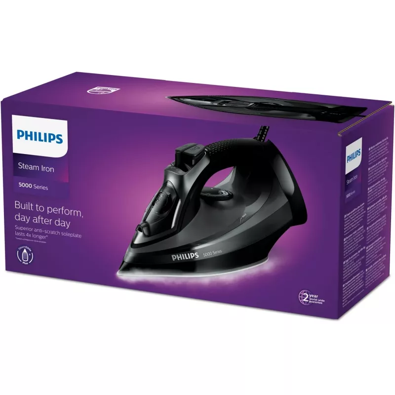 Philips 5000 series DST5040/80 iron Steam iron SteamGlide Plus soleplate 2600 W