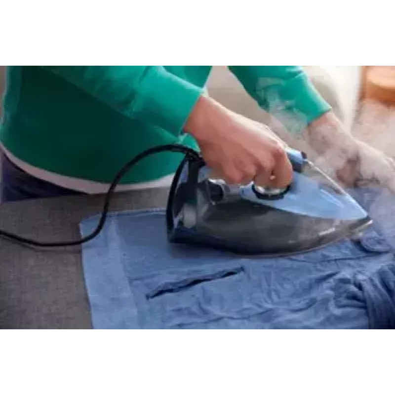 Dry & Steam Iron Philips 7000 series DST7041/20 — 2800 W, 0.3 L water tank, SteamGlide Elite soleplate, 3 temperature settings