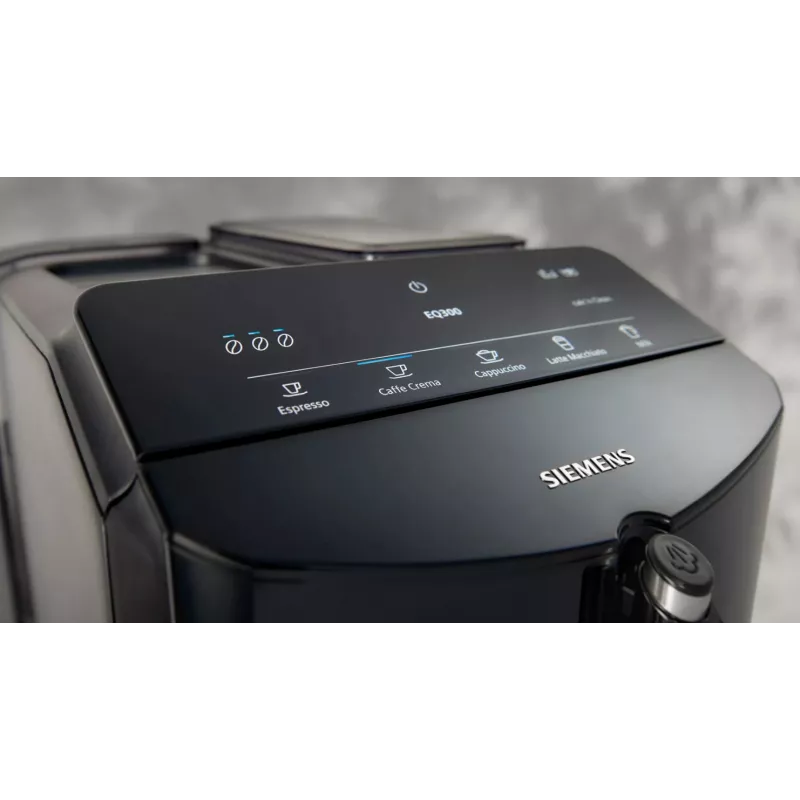 Siemens EQ.300 TF301E19 fully automatic espresso machine, piano black