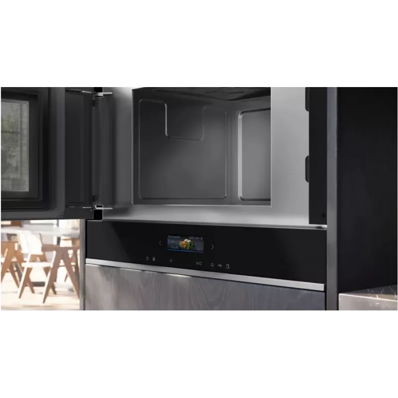 Siemens iQ700 BF722L1B1 microwave Black Solo microwave Built-in 21 L 900 W