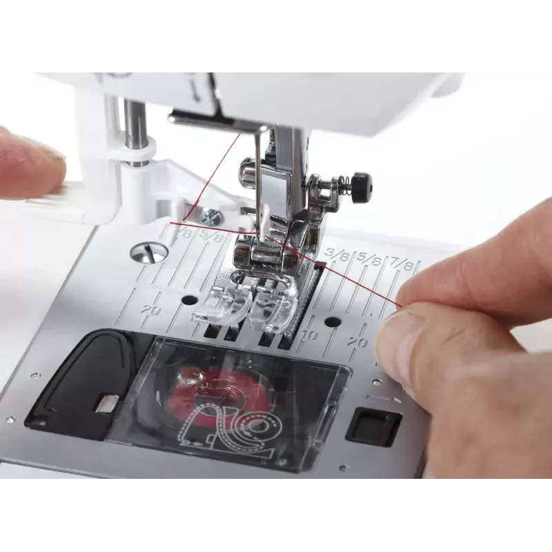 SINGER sewing machine 7640 — electric domestic model, white, multiple stitch programs