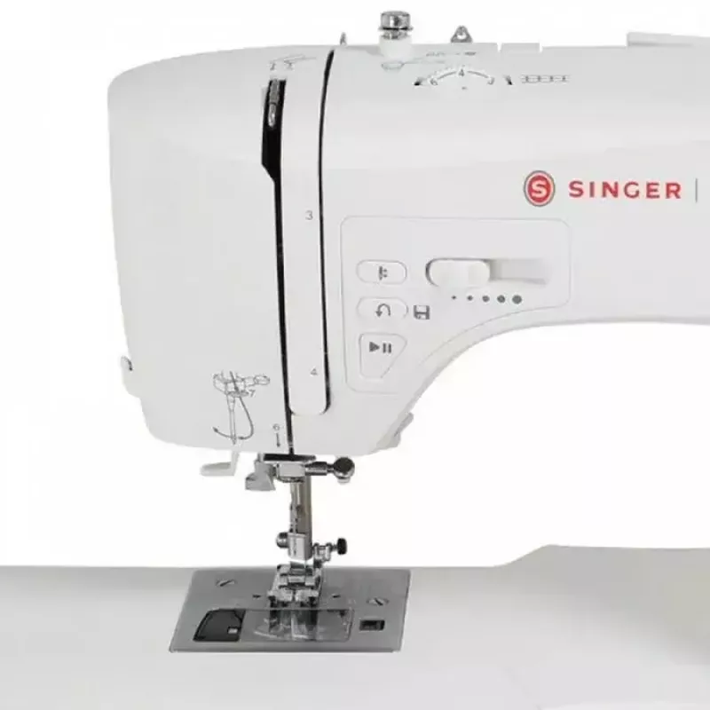 SINGER sewing machine 7640 — electric domestic model, white, multiple stitch programs