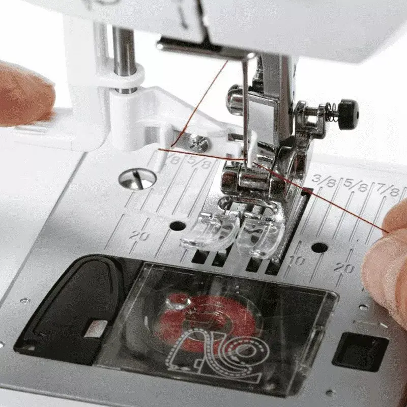 SINGER sewing machine 7640 — electric domestic model, white, multiple stitch programs
