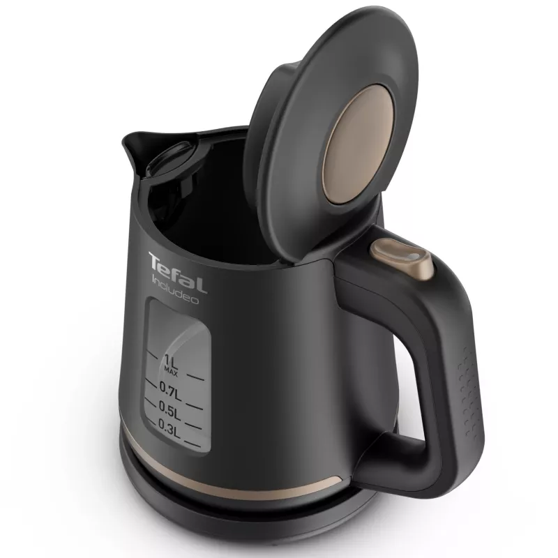 Tefal Includeo KI5338 electric kettle 1 L 2400 W Black