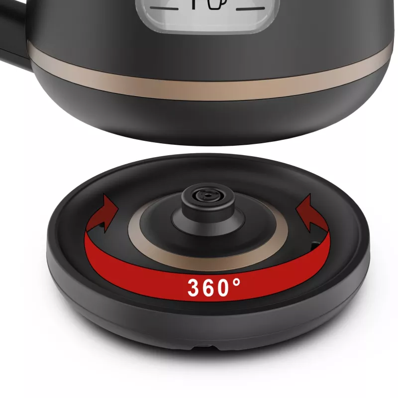 Tefal Includeo KI5338 electric kettle 1 L 2400 W Black