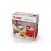 Sandwich maker Tefal SW7011 — 850 W, stainless steel and white, compact 238×276×98 mm