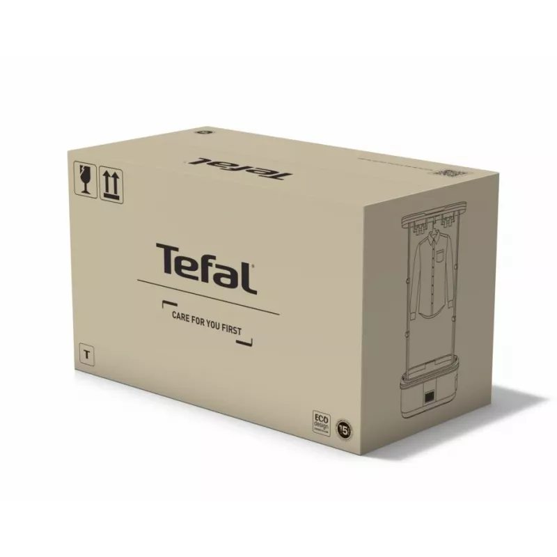 Steam Iron Tefal Care For You First YT2020 1500W 1.2L blue — garment steamer with removable tank, auto shut-off, display