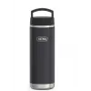 Thermos travel mug THERMOS 130101, vacuum insulated thermal bottle 710 ml, stainless steel, black